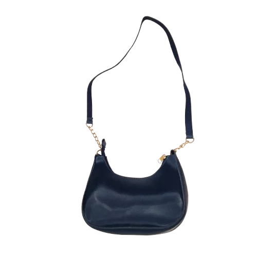 Crisscross  blue handbag