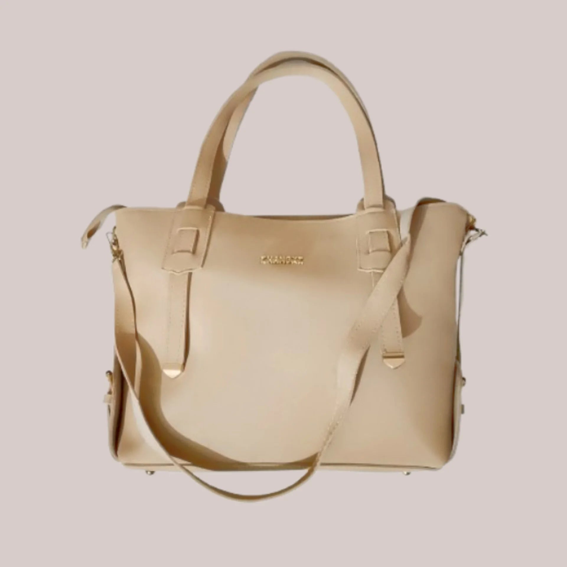 plain spacious handbag