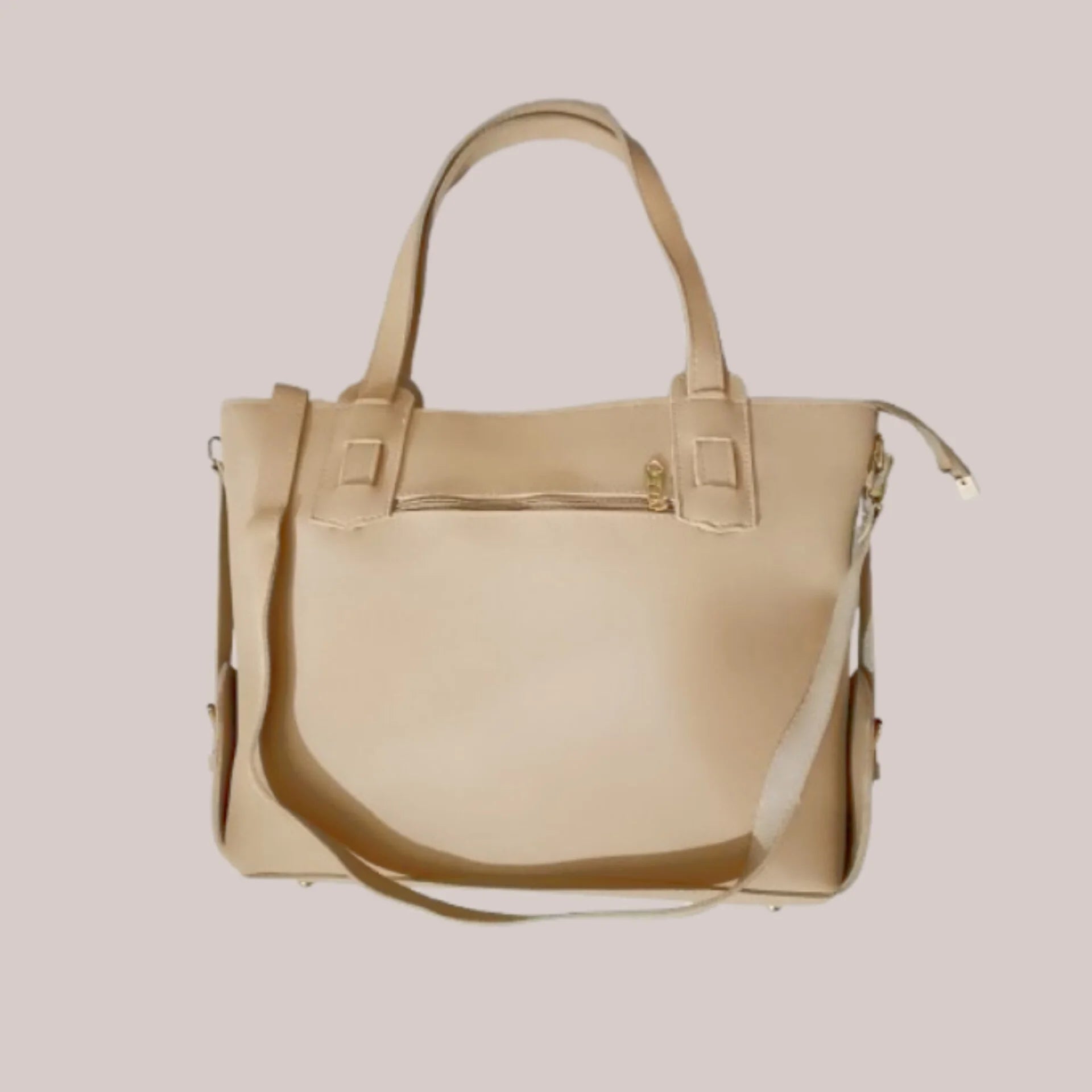 plain spacious handbag