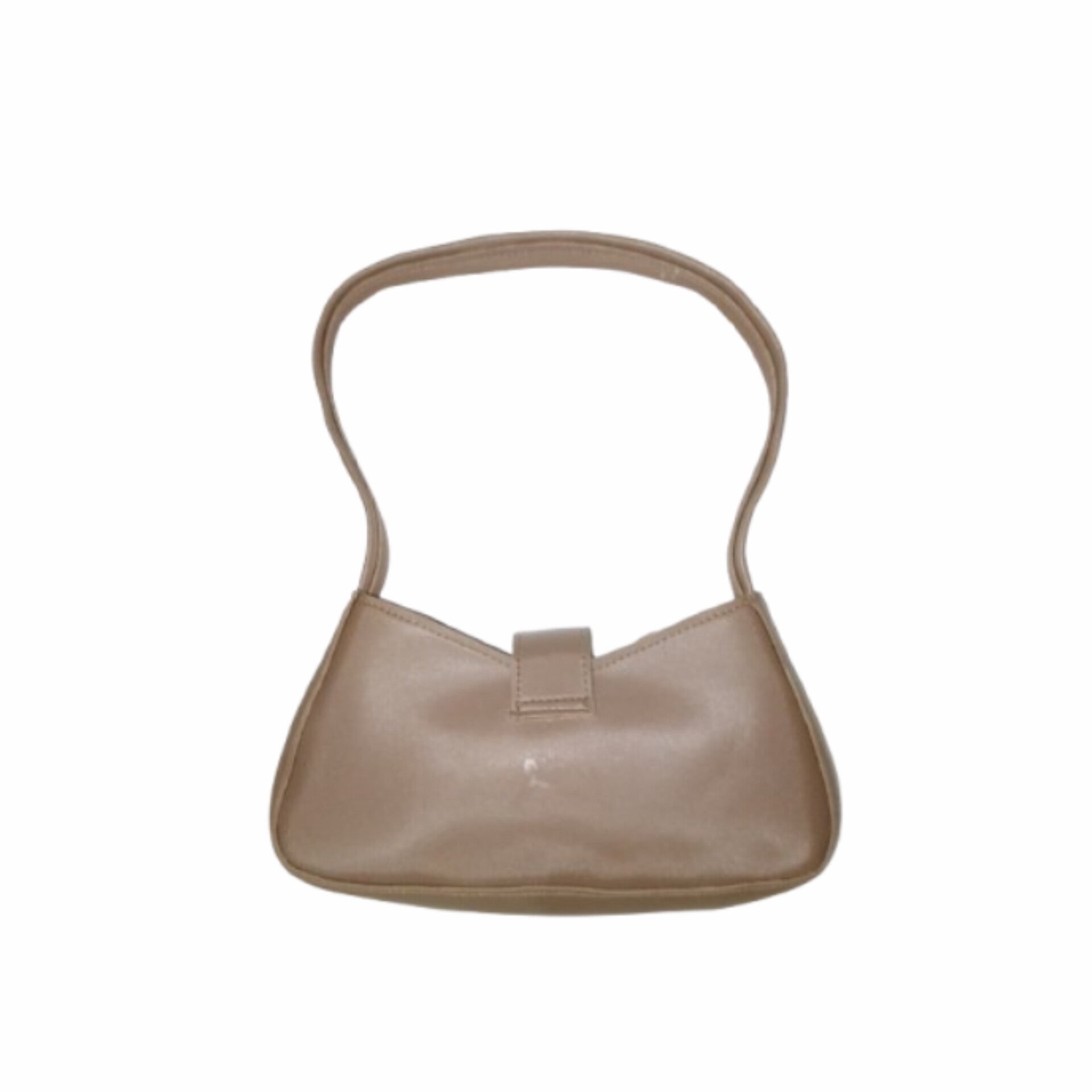 sand dust buckled handbag
